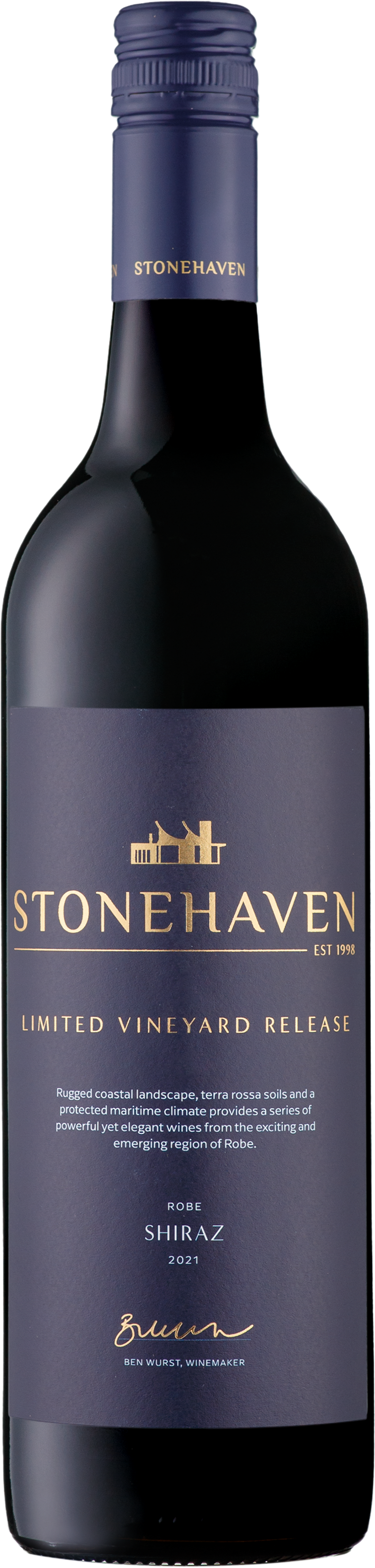 Stonehaven Limited Vineyard Release Robe Shiraz 2021